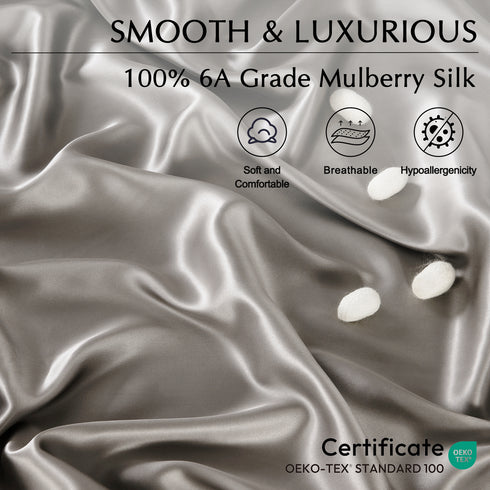 19 momme Silk 4PCS bed sheets